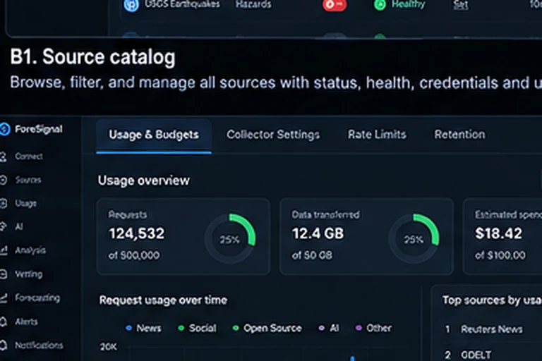 Admin app screen concept for Keep collection under control